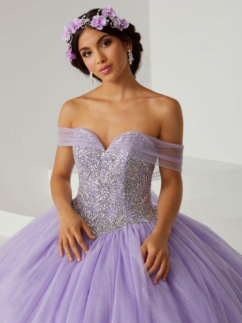Off Shoulder Quinceanera Dress by Fiesta Gowns 56431