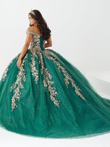 Schulterfreies Quinceanera-Kleid von Fiesta Gowns 56471