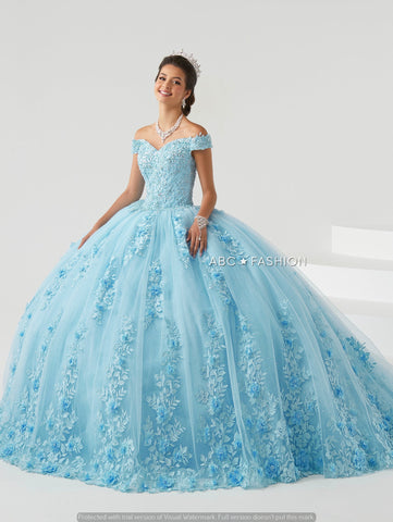 Vestido de quinceanera ombro a ombro da House of Wu 26004