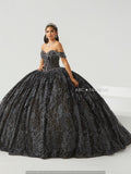 Schulterfreies Quinceanera-Kleid von House of Wu 26014