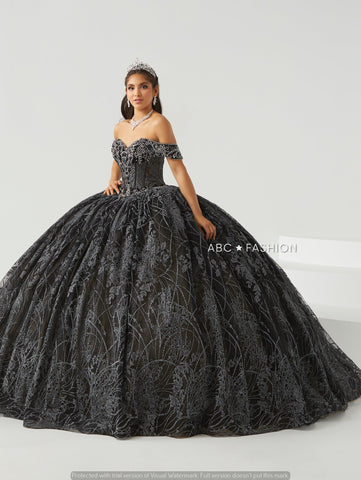 Schulterfreies Quinceanera-Kleid von House of Wu 26014