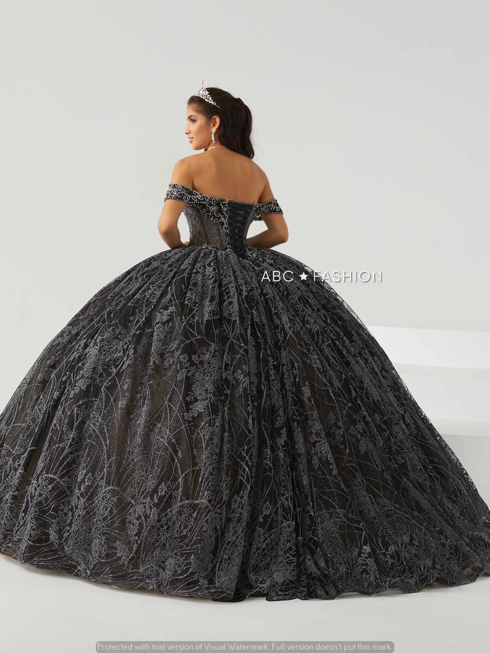Off Shoulder Quinceanera Dress by House of Wu 26014