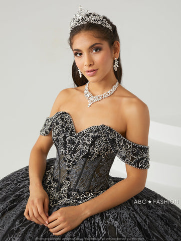 Schulterfreies Quinceanera-Kleid von House of Wu 26014