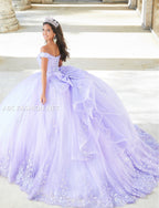 Off Shoulder Quinceanera Dress by House of Wu 26026