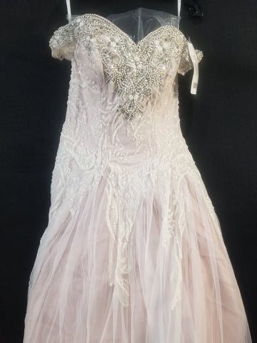 Vestido de quinceanera ombro a ombro da House of Wu 26981