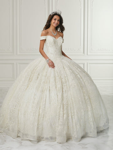 Schulterfreies Quinceanera-Kleid von House of Wu 26983
