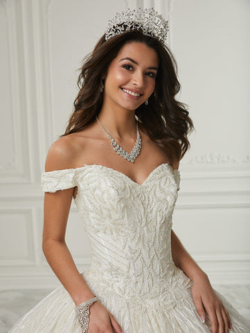 Schulterfreies Quinceanera-Kleid von House of Wu 26983