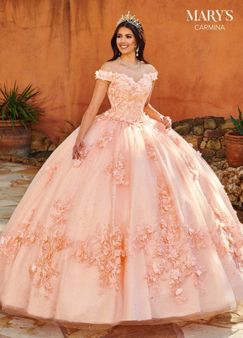 Schulterfreies Quinceanera-Kleid von Mary's Bridal MQ1108