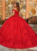 Off Shoulder Quinceanera Dress by Mary's Bridal MQ1108