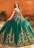 Schulterfreies Quinceanera-Kleid von Mary's Bridal MQ2151