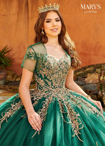 Schulterfreies Quinceanera-Kleid von Mary's Bridal MQ2151