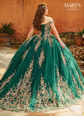 Schulterfreies Quinceanera-Kleid von Mary's Bridal MQ2151