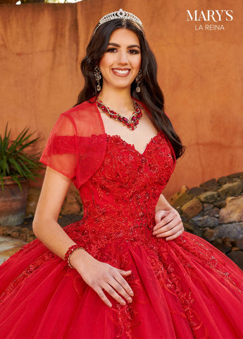 Schulterfreies Quinceanera-Kleid von Mary's Bridal MQ2151
