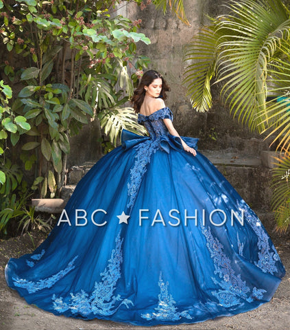 Schulterfreies Quinceanera-Kleid von Ragazza DV90-590