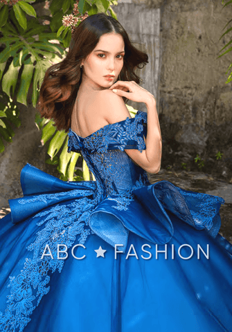 Schulterfreies Quinceanera-Kleid von Ragazza DV90-590