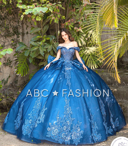 Schulterfreies Quinceanera-Kleid von Ragazza DV90-590