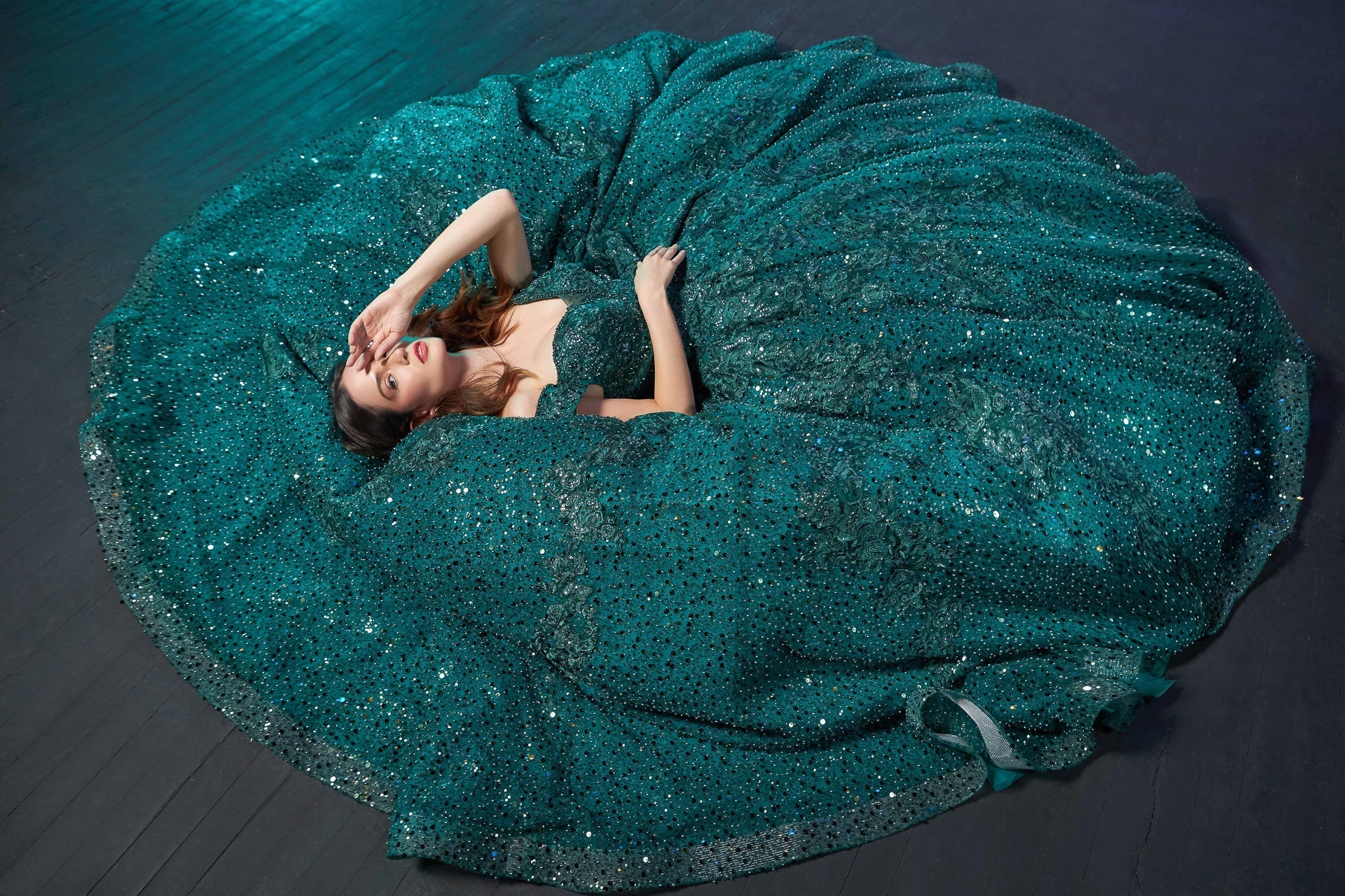 Off Shoulder Quinceanera Dress by Ragazza DV99-599