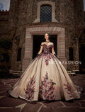 Schulterfreies Quinceanera-Kleid von Ragazza EV10-610