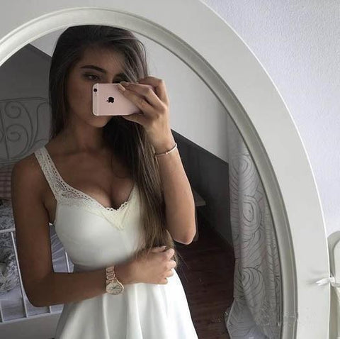 Vestidos de festa vermelhos com ombros descobertos e alças largas PD251