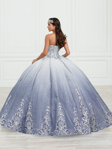 Vestido de quinceanera com glitter ombré da House of Wu 26972
