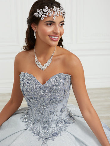 Vestido de quinceanera com glitter ombré da House of Wu 26972