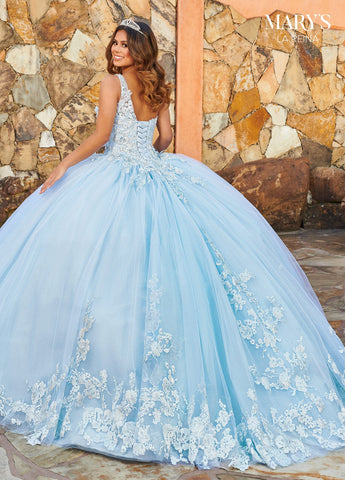 One-Shoulder-Quinceanera-Kleid von Mary's Bridal MQ2152