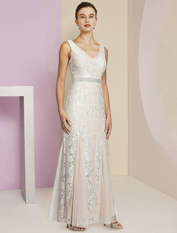 Zweiteiliges A-Linien-Kleid für die Mutter der Braut, formelle Hochzeitsgäste, elegant, Winter, mit Jacke, halblange Ärmel, V-Ausschnitt, knöchellang, Chiffon, Spitzenfalten, Applikationen