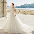 NumberSea Princesse Robe de mariée Dos nu Robes de mariée d'été