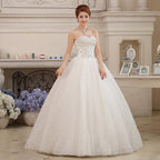 NumberSea Wedding Dress Plus Size Bride Large Size Strapless Diamond Wedding Dresses Ball Gowns Bridal Princess Embroidery Dresses
