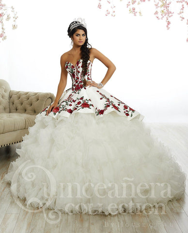 Rose Charro Quinceanera-Kleid von House of Wu 26892