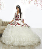 Rose Charro Quinceanera Dress by House of Wu 26892