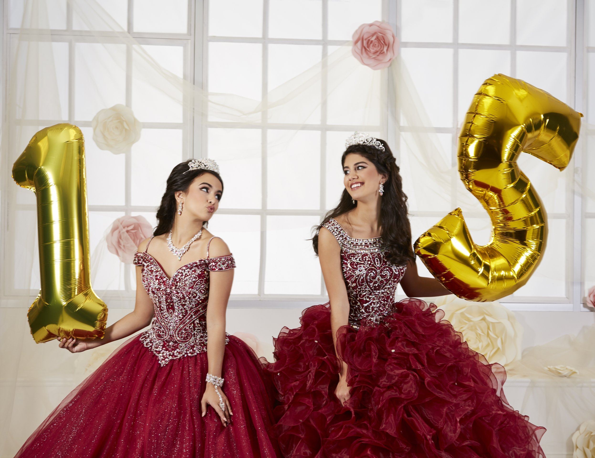 Ruffled Cap Sleeve Quinceanera Dress by House of Wu 26897