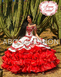 Geblümtes Charro-Quittenkleid von Ragazza MV17-117