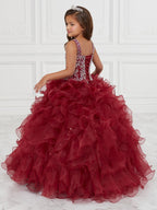 Ruffled Strapless Quinceanera Dress by House of Wu 26833