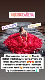 Ruffled Strapless Quinceanera Dress by House of Wu 26833