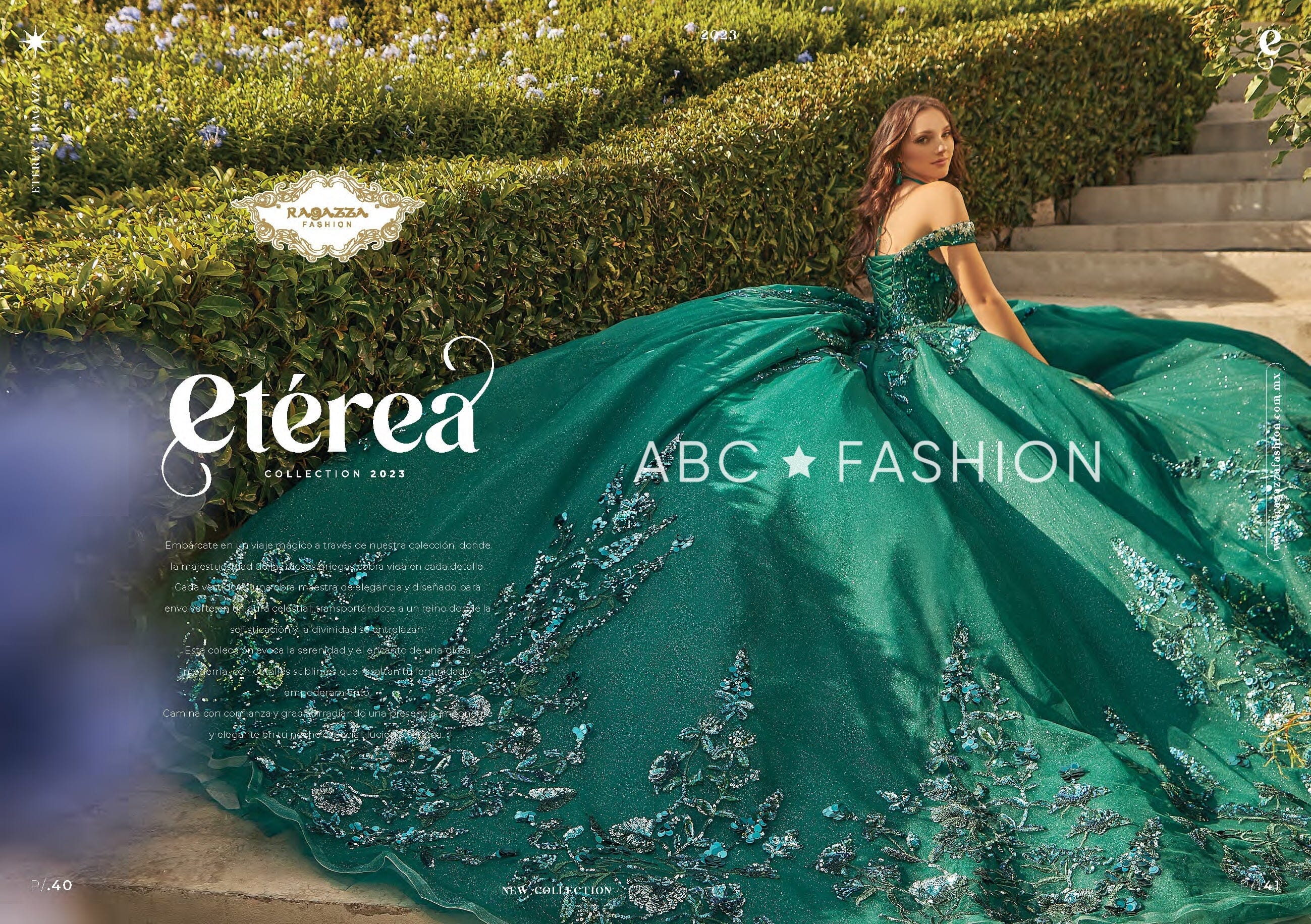 Sequin Off Shoulder Quinceanera Dress by Ragazza EV32-632