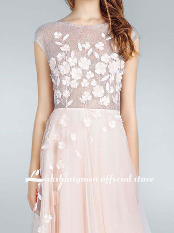 NumberSea Sexy A-linie Brautkleider Weiß Spitze Appliques