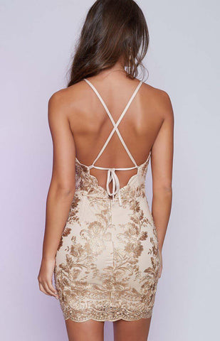 Sexy Etuikleid mit Pailletten, Mini-Partykleid, Heimkehrkleid, Abschlusskleid, PD407