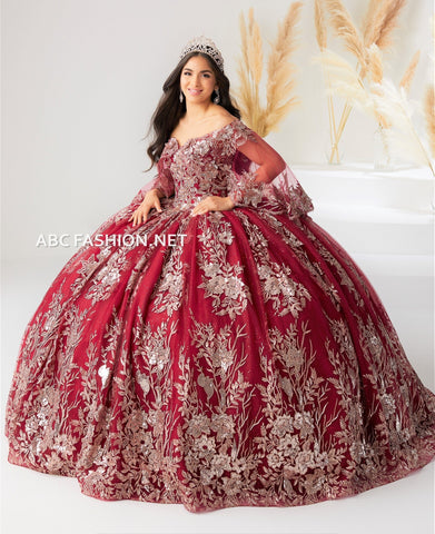 Kurzes Cape Quinceanera-Kleid von House of Wu 26029