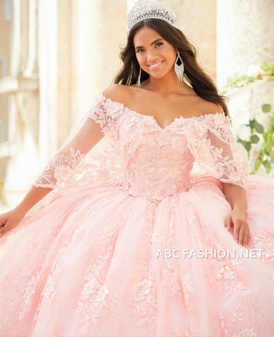 Kurzes Cape Quinceanera-Kleid von House of Wu 26029