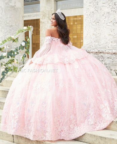 Kurzes Cape Quinceanera-Kleid von House of Wu 26029