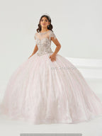 Short Sleeve Quinceanera Dress by House of Wu 26007