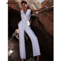 NumberSea Robes de Plage Simples Combinaisons Robes de Mariée Boho