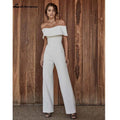 NumeroMare Abiti da Sposa Semplice Satin Tute Senza Spalline