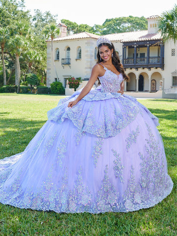 Ärmelloses Cape Quinceanera-Kleid von House of Wu 26077