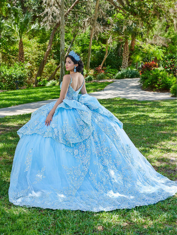 Ärmelloses Cape Quinceanera-Kleid von House of Wu 26077