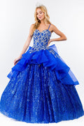 Abito da Ballo Senza Maniche con Paillettes di Elizabeth K GL1927