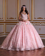 Sleeveless Lace Quinceanera Dress by House of Wu 26940