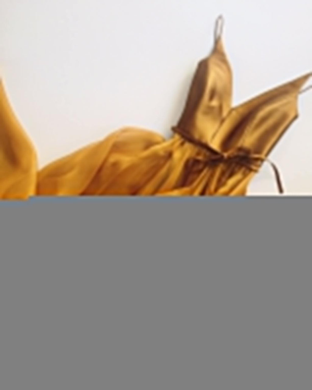 Vestidos de cerimónia de baile/noite compridos com alças finas e decote em V, PG774