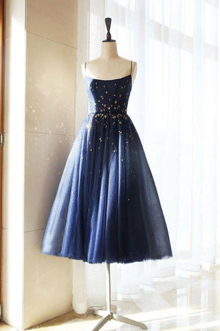 Glitzernde Homecoming-Kleider mit Sternen, A-Linie, kurzes Ballkleid, PD384